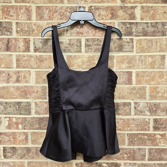 Laura Vassar X Reformation Truro TopbThe Collection Black Size 4 - Picture 4 of 5